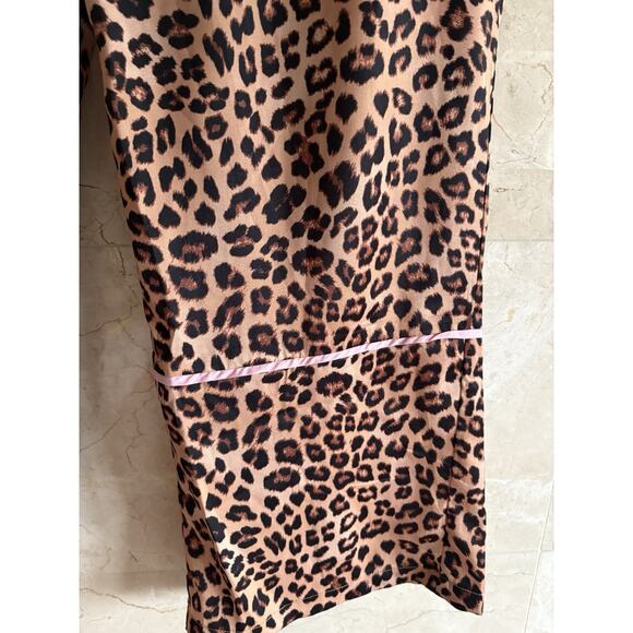 Summersalt Cloud 9 Silky Pajama Set XL Leopard Matching Cozy Glam Sleepwear - Picture 11 of 11